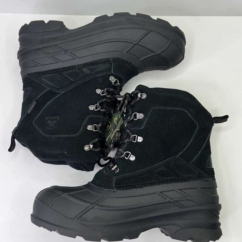 KAMIK The Fargo 2 Men’s Winter Boot  Waterproof Black Sz 10